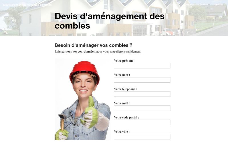 Une pièce supplémentaire grâce à l'aménagement des combles